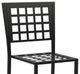 Homecrest™ Outdoor Living Customizable Manhattan Steel Outdoor Metal Seat Armless Balcony Stool-1