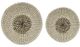 A & B Home Beige Woven Seagrass Bowl-1