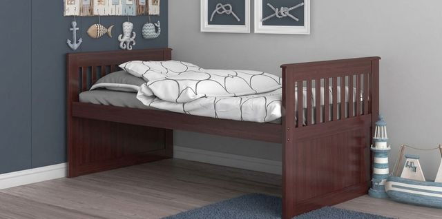 Donco Kids Rake Mission Merlot Youth Twin Bed-1