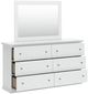Signature Design by Ashley® Bostwick Shoals White Dresser and Mirror-4