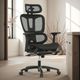 Primo™ International Sealy® Huxley Black Mesh Office Chair-1