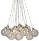 A & B Home Glass Drop Globes Chandelier-1