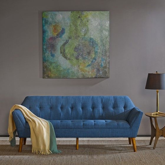 Olliix by Ink+Ivy Newport Blue Sofa-3