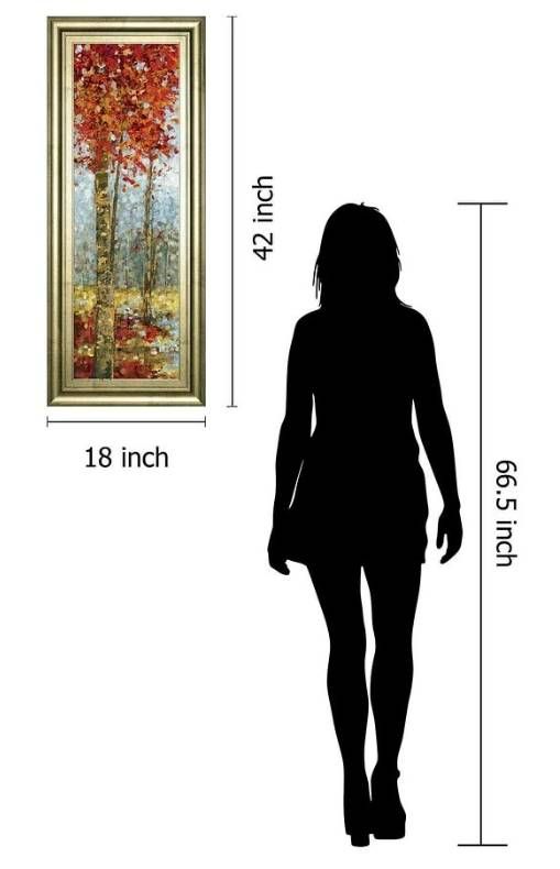 Classy Art Crimson Woods I by Carmen Dolce Wall Art-2