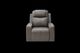 iPowr Kona Grey Leather Dual Power Multimedia Recliner-1
