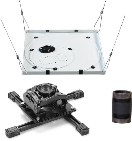 Chief® Black Universal Ceiling Projector Mount Kit
