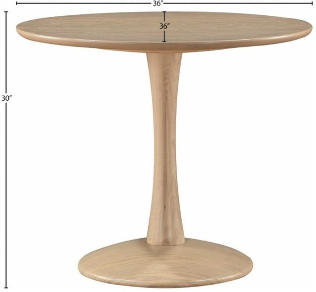 Meridian Furniture Holly Natural Oak Dining Table-3
