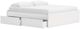 Signature Design by Ashley® Onita White King Platform Bed with 2-Side Storage-1