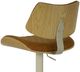Armen Living Leland 3-Piece Camel/Oak Barstool Set-5