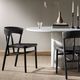 Four Hands Buxton Black Rush Dining Chair-1