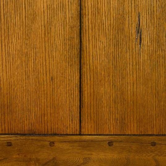 Liberty Furniture Treasures Rustic Oak Black Bow Back Side Chair-1