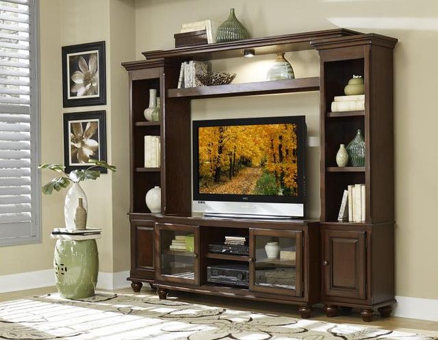 Mazin Furniture Lenore Brown Bridge with Light-2