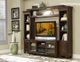 Mazin Furniture Lenore Brown Bridge with Light-2