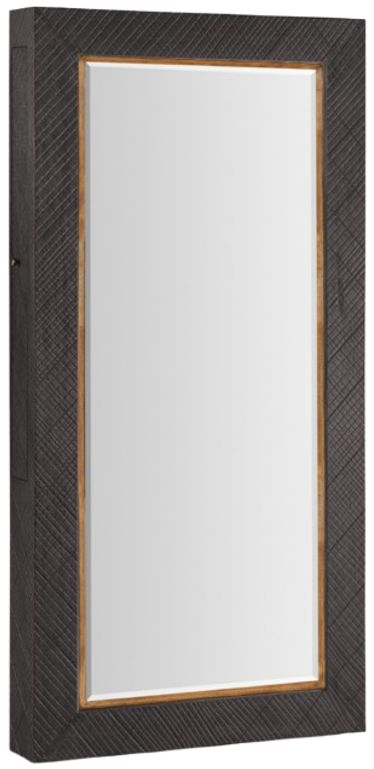 Hooker® Furniture Big Sky Furrowed Bark Floor Mirror-2