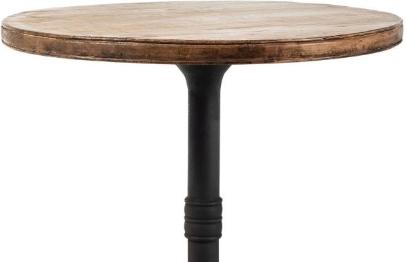 Nest Home Collections Sadie Antique Natural 42" Bar Table-1