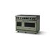 Viking® 7 Series 48'' Eucalyptus Pro Style Gas Range-2