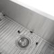 ZLINE Meribel 33" Stainless Steel Undermount Single Bowl Kitchen Sink with Bottom Grid-4