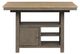 Liberty Furniture Lindsey Farm Gray/Sandstone Kitchen Island-0