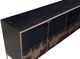 Basset Mirror Kali Fynn Black/Brushed Gold Iron Sideboard-4