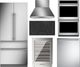 Monogram® 6 Piece Stainless Steel/Panel Ready/Black Graphite Induction Kitchen Package-0