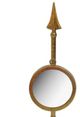 A & B Home Gold Quill Table Mirror-1