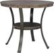 Powell® Franklin Gray Counter Table with Pewter Base-0