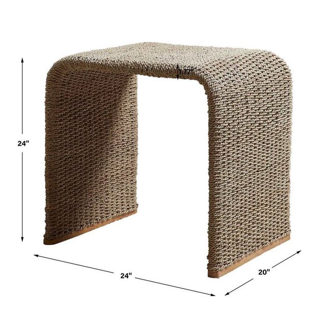 Uttermost® Calabria Brown End Table-3