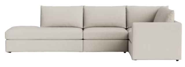 Bassett® Furniture Customizable Beckham 4-Piece Bumper Modular L-Shaped Sectional-1
