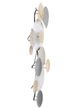 Stylecraft Lazer Cut Lillies Gold/Gray Wall Art-3
