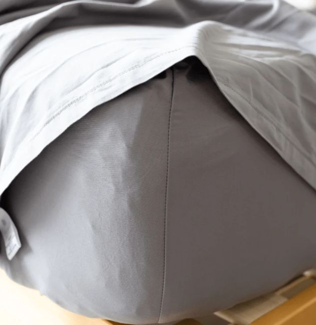 Dreamfit® DreamCool™ Pima Cotton Gray Split Head King Sheet Set-4