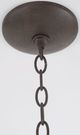 YHD Sequoia Alabaster/Dark Brown 22'' Foyer Pendant-5