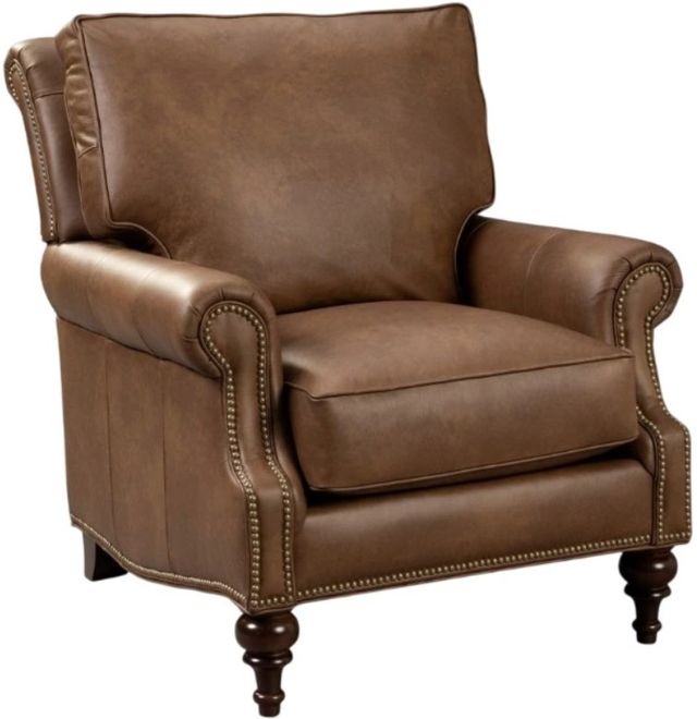 Craftmaster® Customizable CM Leather Accent Chair-0