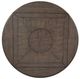 Steve Silver Co. Abacus Smoky Honey Counter Height Dining Table with Butterfly Leaf and Smoky Alabaster Base-2