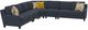 Jackson Furniture Foley 5-Piece Lead L-Shape Sectional-0