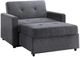 Steve Silver Co. Noah Gray Sleeper Chair and a Half-0