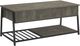 Monarch Specialties Inc. Black/Dark Bronze 42" Lift-Top Metal Coffee Table-0