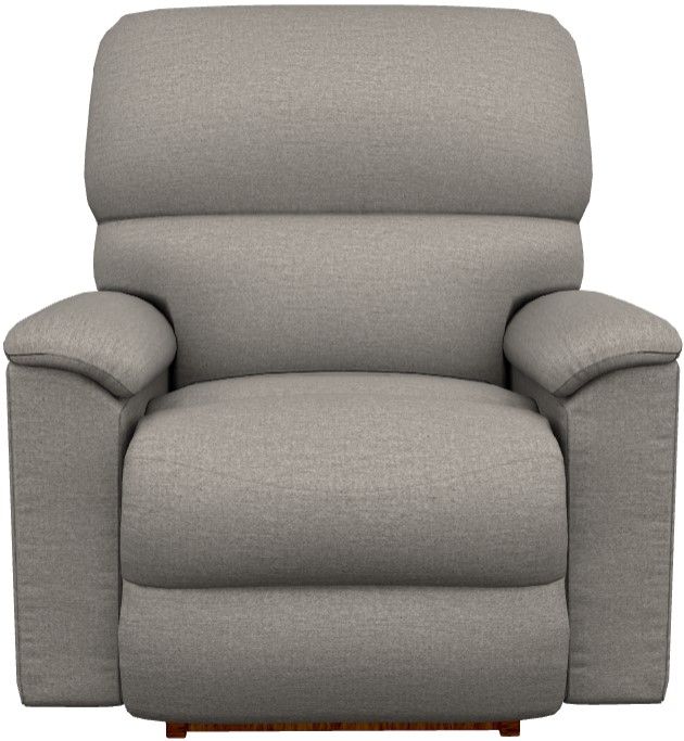 La-Z-Boy® Brooks Stone Power Rocking Recliner with Headrest and Lumbar-1