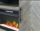 Martin Furniture Palisades Brushed Gray Fireplace TV Stand-4