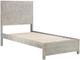 Winners Only® Fresno Gray Oak Youth Twin Panel Bed-2
