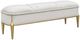 Michael Amini® Scotts Square Light Champagne Accent Bench-0
