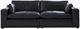 Signature Design by Ashley® Emilia 2-Piece Black Small Spaced Sectional-0