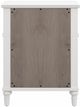 HH2 Home Alva White Youth Nightstand-3