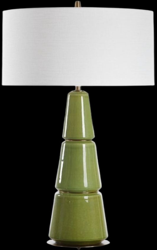 Uttermost® Mendell Moss Green Table Lamp-0
