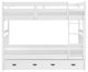 Homelegance® Sloane White Full/Full Bunk Bed-4