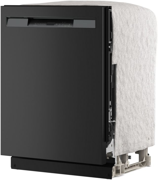 Maytag® 24" Black Front Control Built In Dishwasher-2