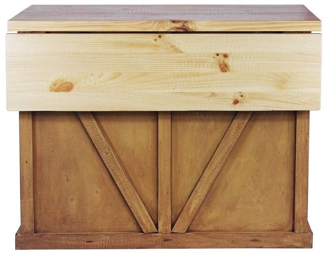American Heartland Manufacturing Rustic Winsome Flip-Up Kitchen Island-2