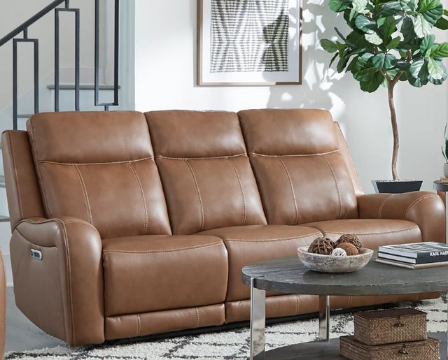 Parker House® Haywood Butternut Power Reclining Sofa-2