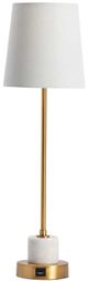 Crestview Collection Calms Natural White Table Lamp-0