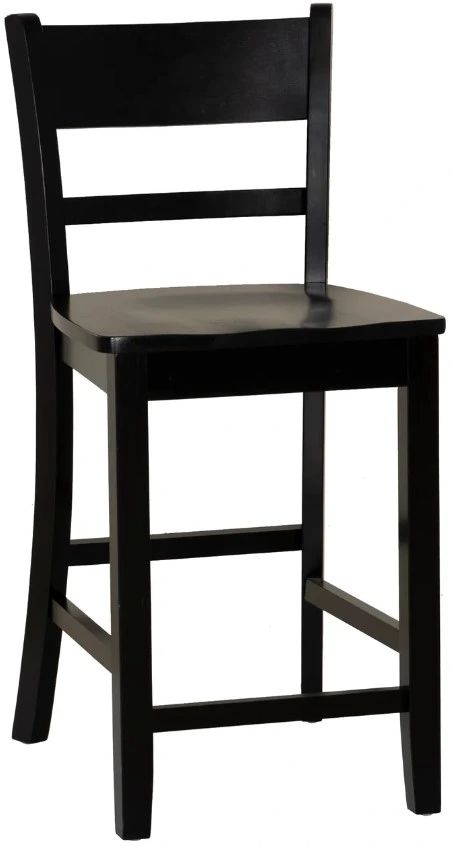 Linon Torino Black Counter Stool-0