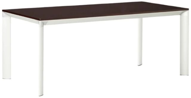 Michael Amini® AOS Prevue Brown 72" Desk with Auburn Base-0